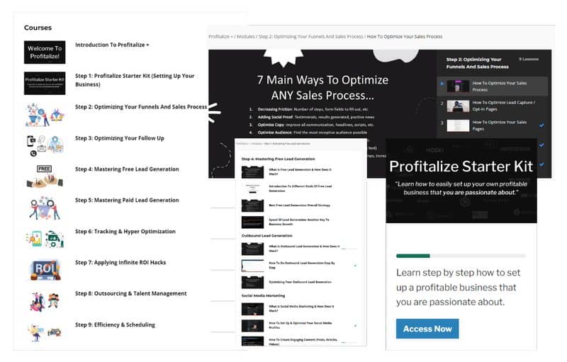 Profitalize Monthly Review